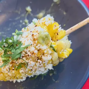 Appetizer: Street Corn, OMG!!! Absolutely freaking delicious!