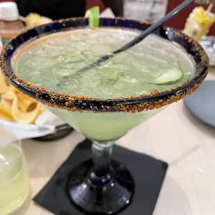 Cucumber Serrano margarita