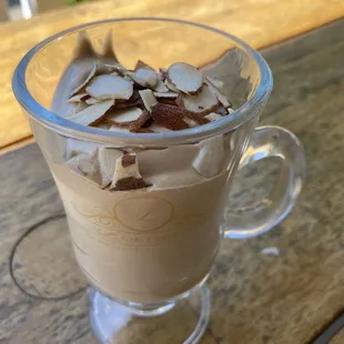 Crema de coffee