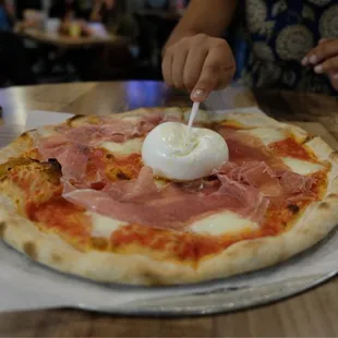 Burrata E Prosciutto Crudo