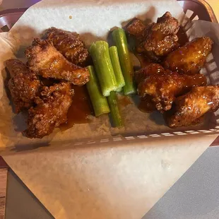 Sweet chilli and garlic wings