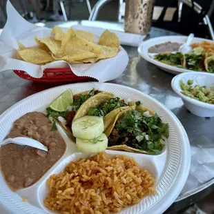 Ambro's Special - Tacos Campechanos plate