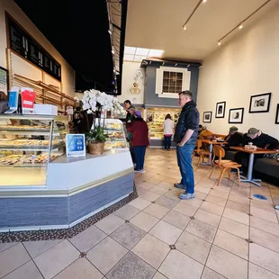 Cute ambience inside. Indoor seating area too.