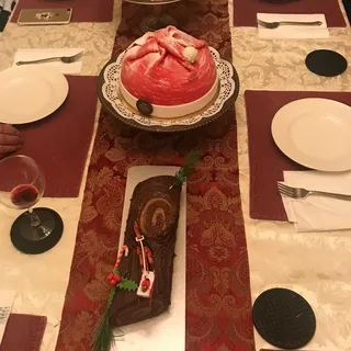 Santa Belt Princess Cake