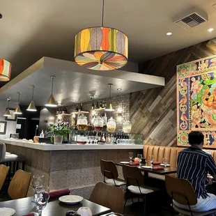 Bar area