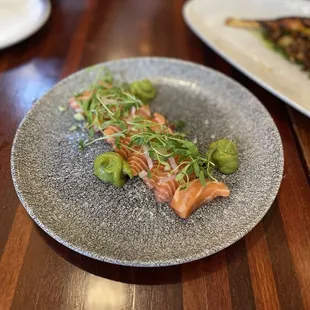 Salmon Belly Crudo