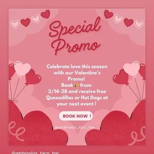 Valentines promo !