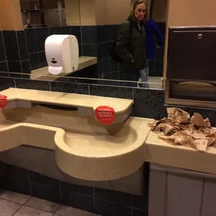 You'd think the ticket prices could cover the cost of some upkeep!