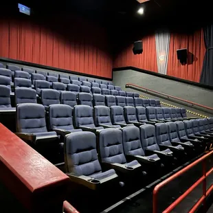 Inside screening room