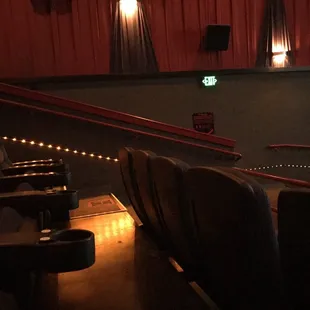 Inside theatre room