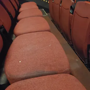 Uphplstery needs cleaned.