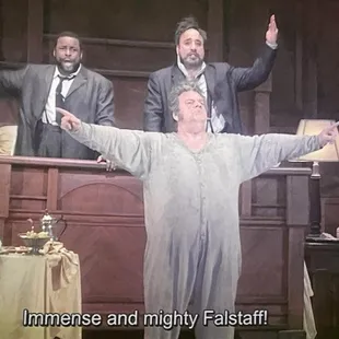 Hi-jinks from Shakespeare Verdi endows Falstaff's spoof Full-bellied antics #Nola_Haiku   #Falstaff #Shakespeare #MetInHD #Verdi #Opera