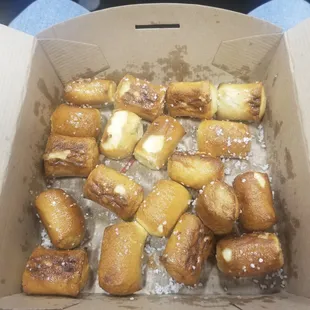 Nov2023 ordered unsalted pretzel bites :(