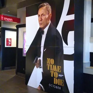 James Bond Movie poster.