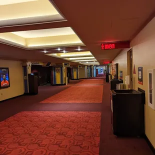 Hallway for theaters 7 to 13, 7/20/22