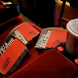 AMC snack boxes