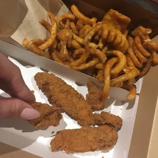 Chicken tenders..