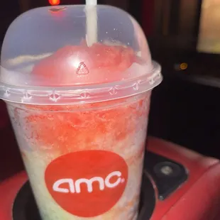 Blueberry, Cherry, and Green Apple Slushy