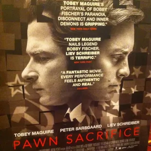 Pawn Sacrifice advanced screening.