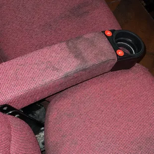 AMC Traders Point filthy seats!
