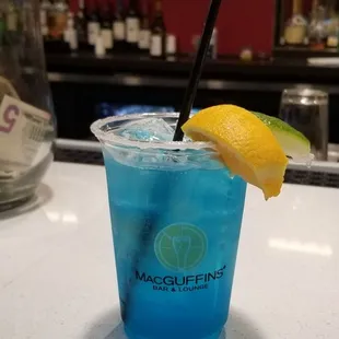 Special blue margarita for &quot;Nope&quot; movie.