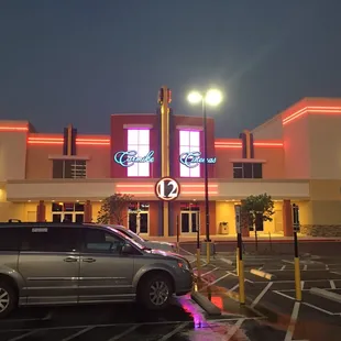 Front of the building