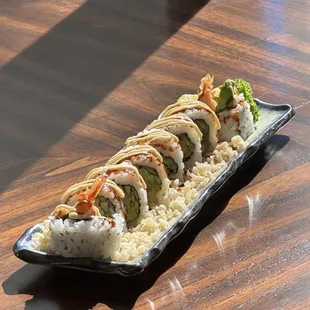 Try our Tempura Shrimp Roll !!