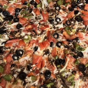 pizza, food