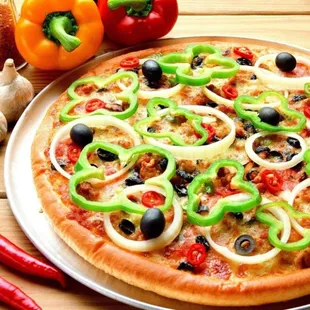 food, pizza