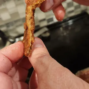 Eggplant parmesan.  Yuck.