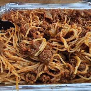 Angel Hair with Marinera Sauce