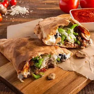 Ameci Deluxe Calzone!