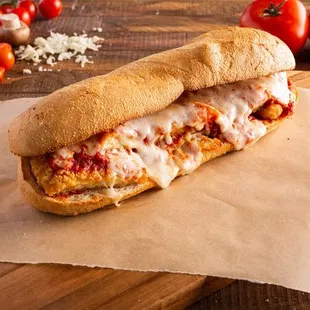 Chicken Parmigiana Sandwich!