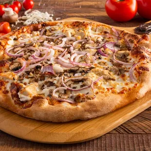 Ranch Chicken Pizza !