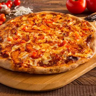 Spicy Chicken Pizza !