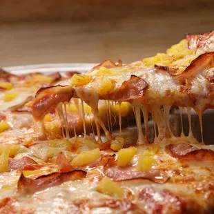 Hawaiian Pizza: Canadian Bacon, Pineapple, and Extra Cheese