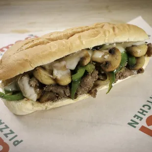 Philly Cheese Steak Submarine