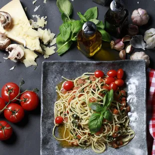 Spaghetti ala olio