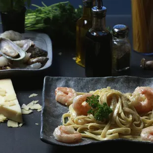 Shrimp Alfredo