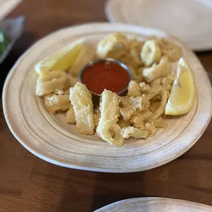 Calamari appetizer