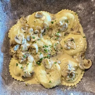 Mushroom Ravioli