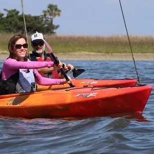Kayaking Amelia Island and Fernandina Beach.