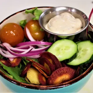  bowl of fruit and vegetables