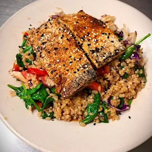 Brown Rice Stirfry w/ Tofu