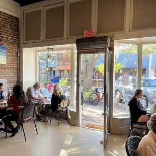 Indoor and outdoor seating!