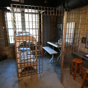 Recreation of a jail cell