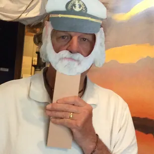 Silly diversion among the museum visits.