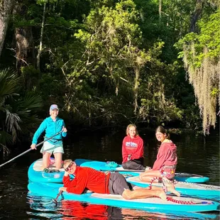 Fun family activities... paddle boarding