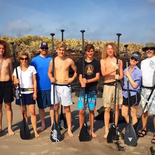 Family friends SUP tour on Big Talbot