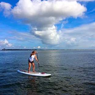 SUP lesson Fernandina Beach